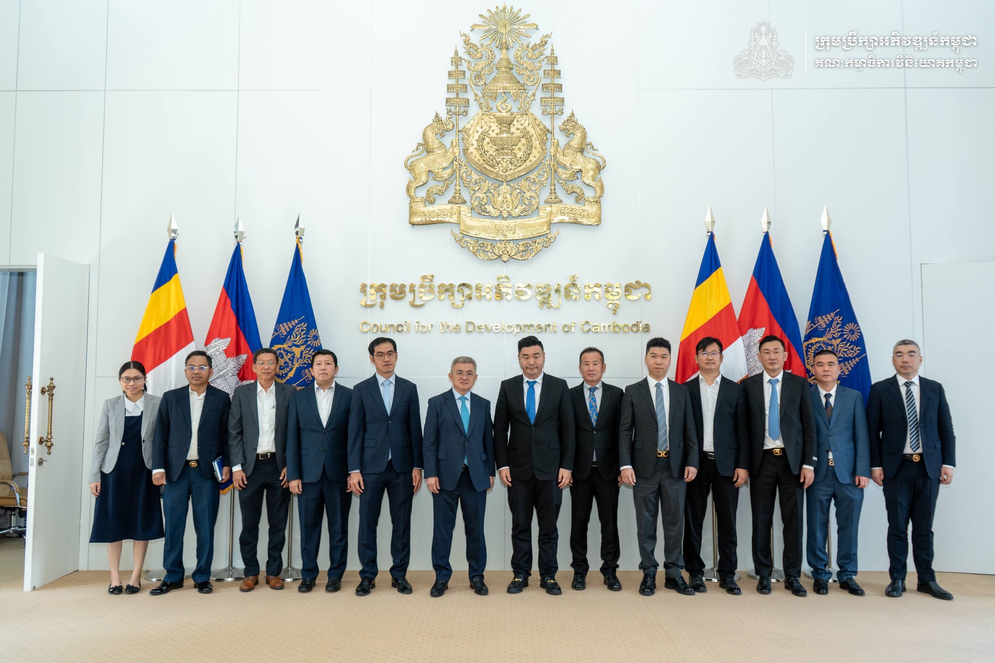 ជំនួបពិភាក្សាការងារជាមួយគណៈប្រតិភូសមាគមជំរុញដល់ការលើកកម្ពស់សេដ្ឋកិច្ច និងពាណិជ្ជកម្មកម្ពុជា-អាស៊ាន