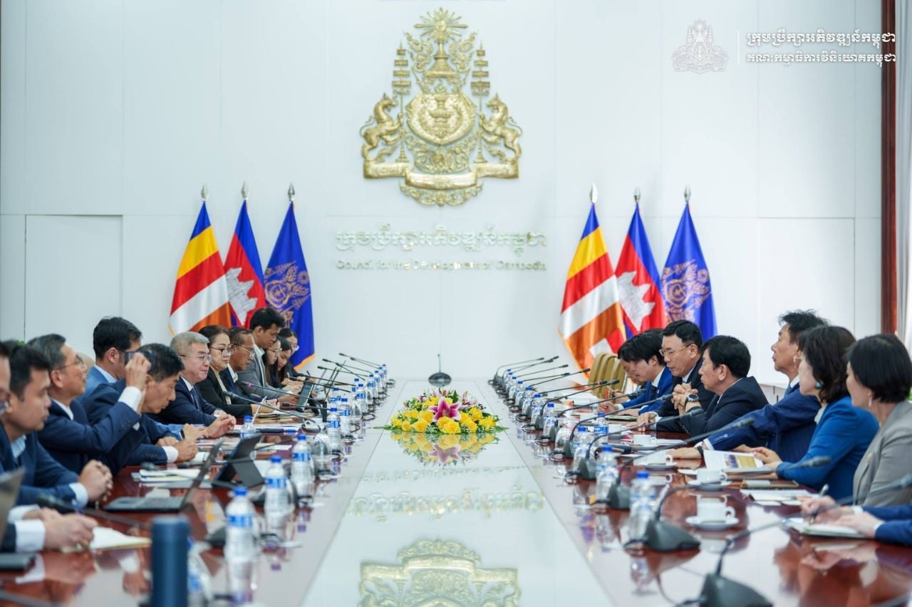 ជំនួបពិភាក្សាការងារជាមួយគណៈប្រតិភូធុរកិច្ចនៃសភាពាណិជ្ជកម្ម និងឧស្សាហកម្មក្រុង Incheon