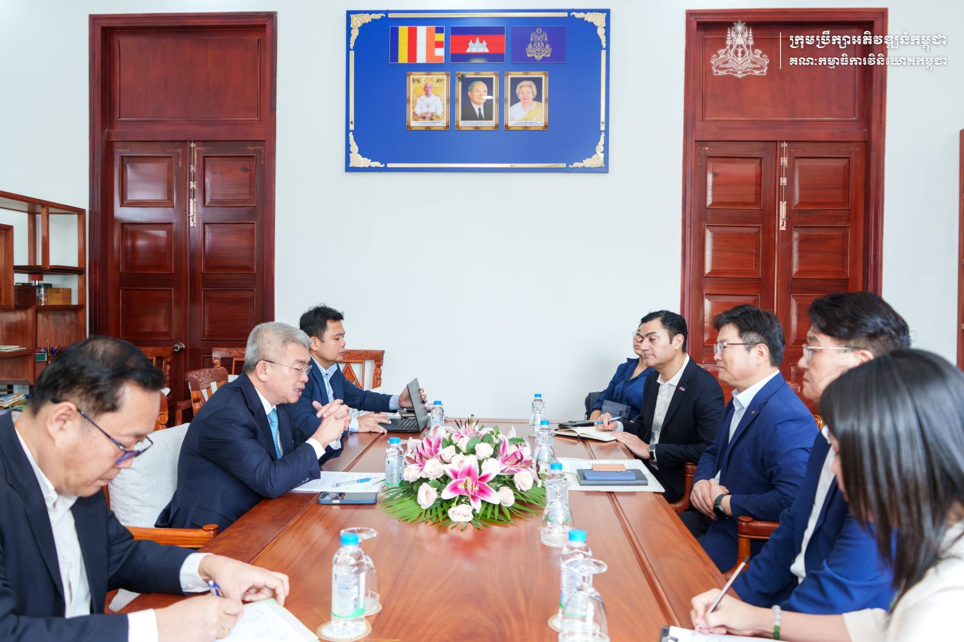ជំនួបពិភាក្សាការងារជាមួយប្រតិភូក្រុមហ៊ុន Yura Harness Cambodia