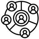 Icon representing a figure