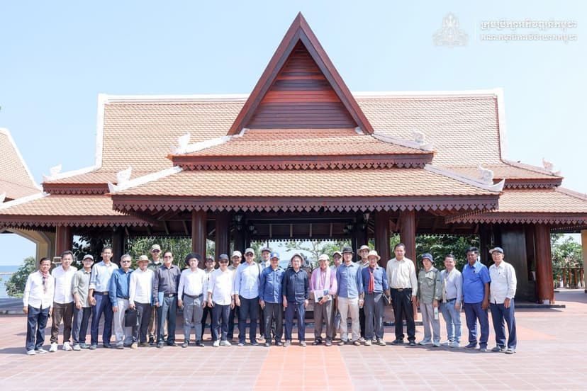 បេសកកម្មចុះពិនិត្យវឌ្ឍនភាពគម្រោងអភិវឌ្ឍន៍តាមបណ្តាកោះ ក្នុងភូមិសាស្ត្រខេត្តកែប និងខេត្តព្រះសីហនុ