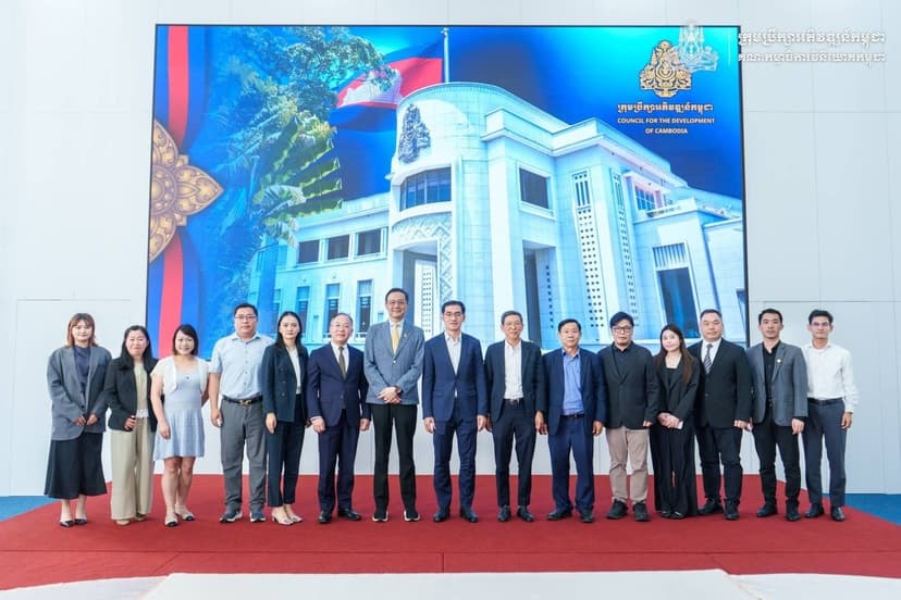 ជំនួបពិភាក្សាការងារជាមួយគណៈប្រតិភូធុរកិច្ចសម្របសម្រួលដោយក្រុមហ៊ុន Cambodia Securities Plc.