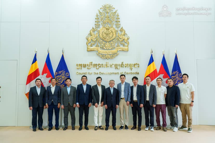 ជំនួបពិភាក្សាការងារជាមួយគណៈប្រតិភូនៃក្រុមហ៊ុន Guangdong Nan Xing Rainbow Nut Co., Ltd. មកពីខេត្តក្វាងតុង សាធារណរដ្ឋប្រជាមានិតចិន